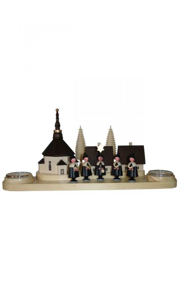 Teelichthalter "Kurrende und Dorf"