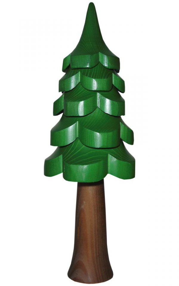 Deko Fichte 30 cm grün