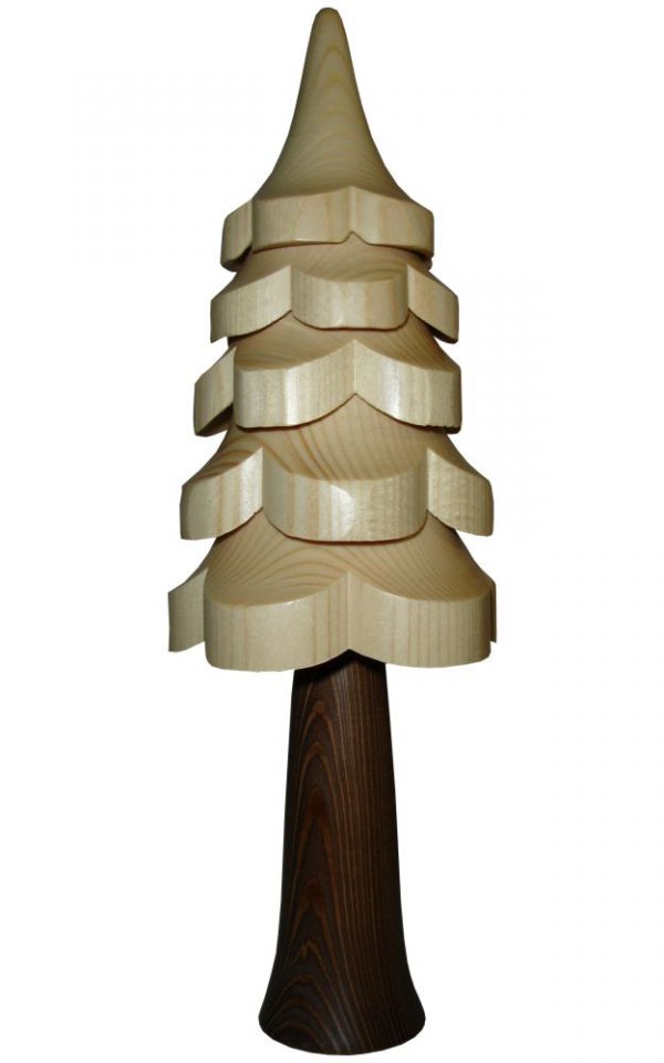 Deko Fichte 30cm natur