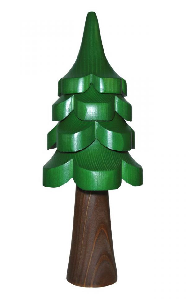 Deko Fichte 25cm grün